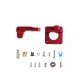 Creality Orjinal 3D Printer Red Metal Extruder Kit 4001020011