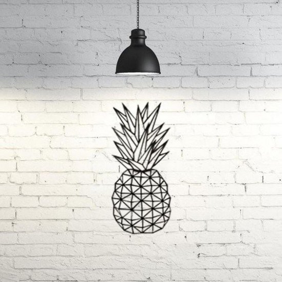 Ananas duvar heykeli 2D T3286894