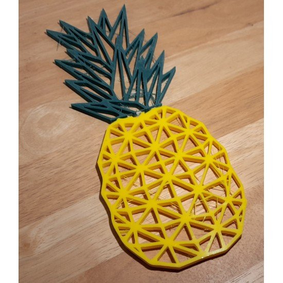 Ananas duvar heykeli 2D T3286894