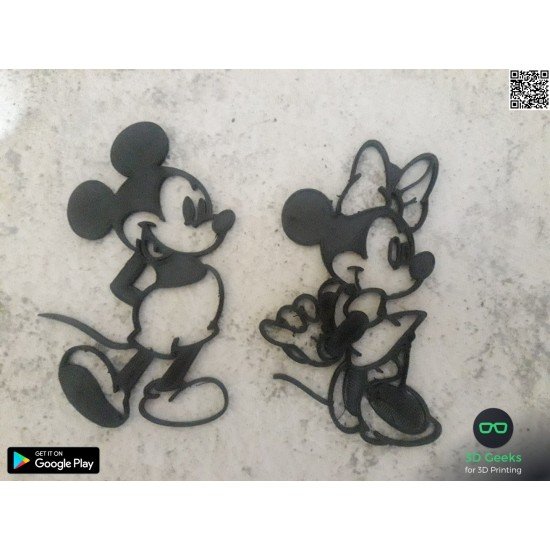 Mickey Fare 2D Duvar Sanatı T4313659